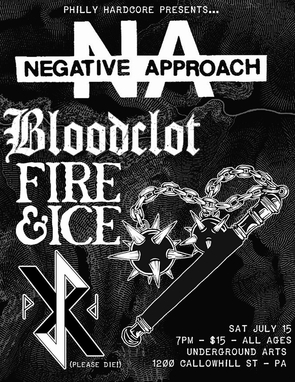 Negative Approach US tour